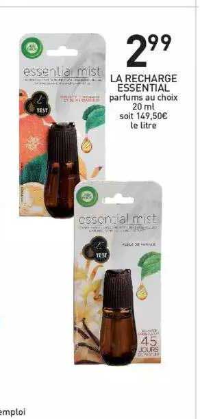 la recharge essential air wick