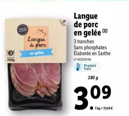 Langue De Porc En Gelée