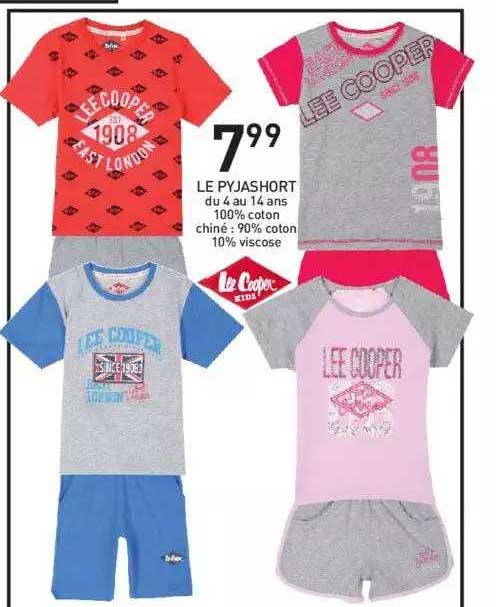 le pyjashort lee cooper