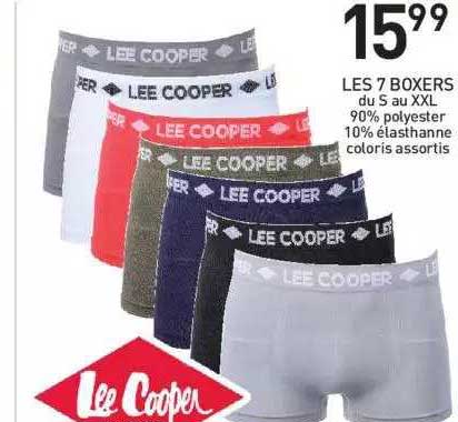 les 7 boxers lee cooper