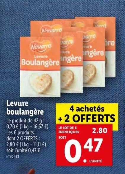 levure boulangère