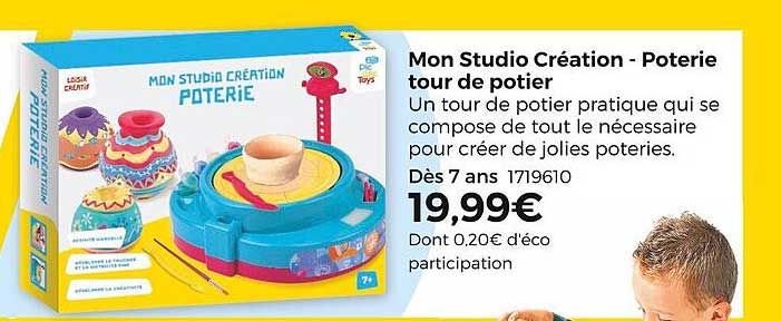 mon studio création - poterie tour de potier