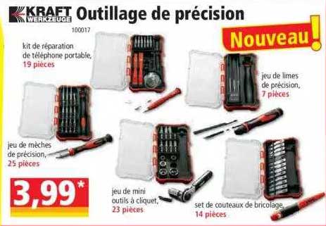 outillage de précision kraft werkzeuge