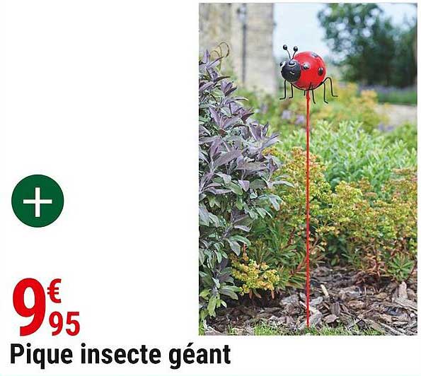 pique insecte géant