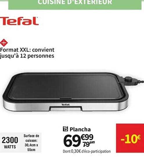 Plancha Tefal