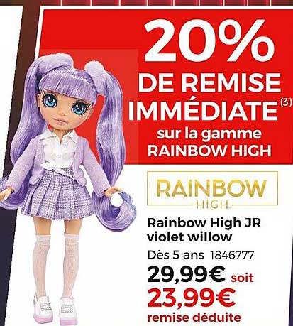 rainbow high jr violet willow