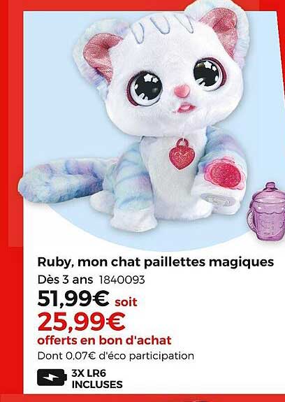 ruby, mon chat paillettes magique