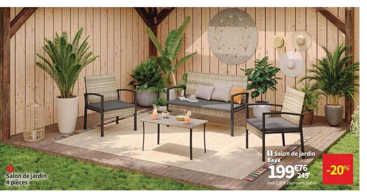 Salon De Jardin Baya