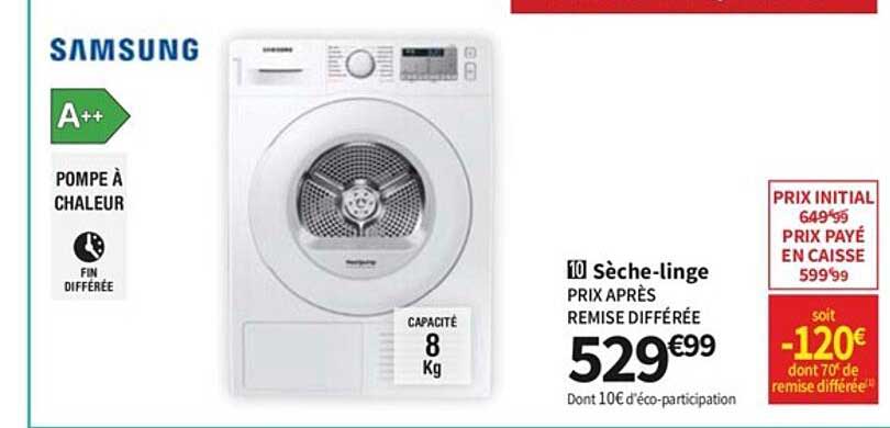 sèche-linge samsung