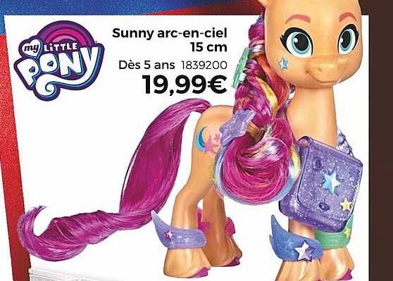 sunny arc-en-ciel 15 cm