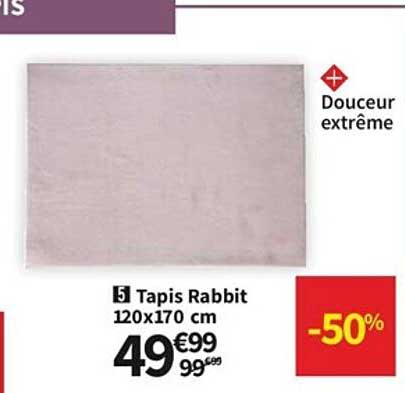tapis rabbit 120 x 170 cm