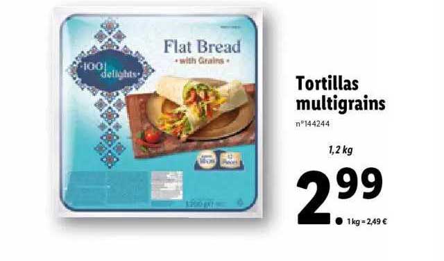 tortillas multigrains