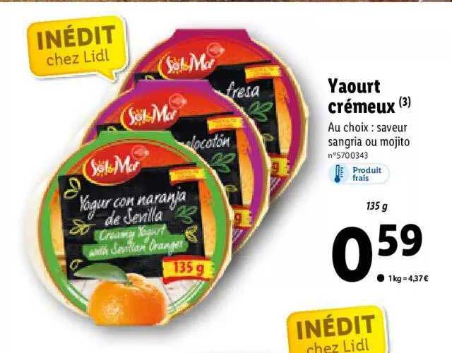 yaourt crémeux sol & mar