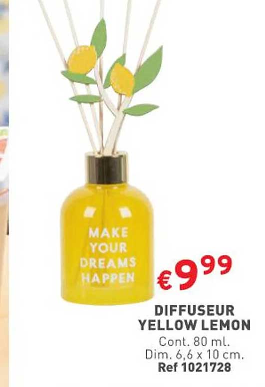 diffuseur yellow lemon