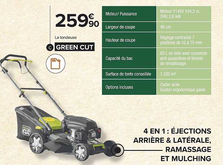 la tondeuse green cut
