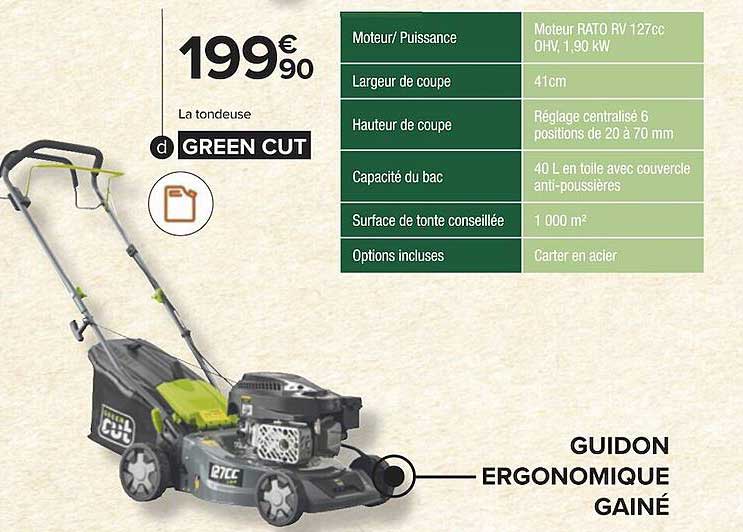 la tondeuse green cut