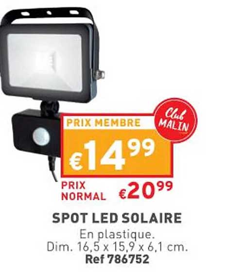 Spot Led Solaire