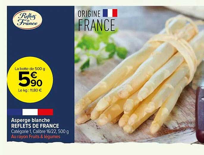 asperge blanche reflets de france