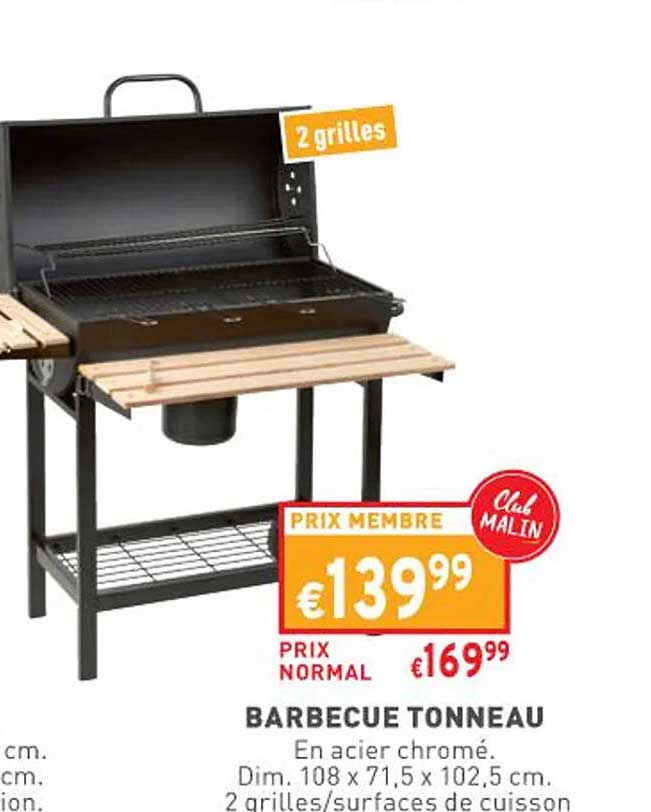 barbecue tonneau