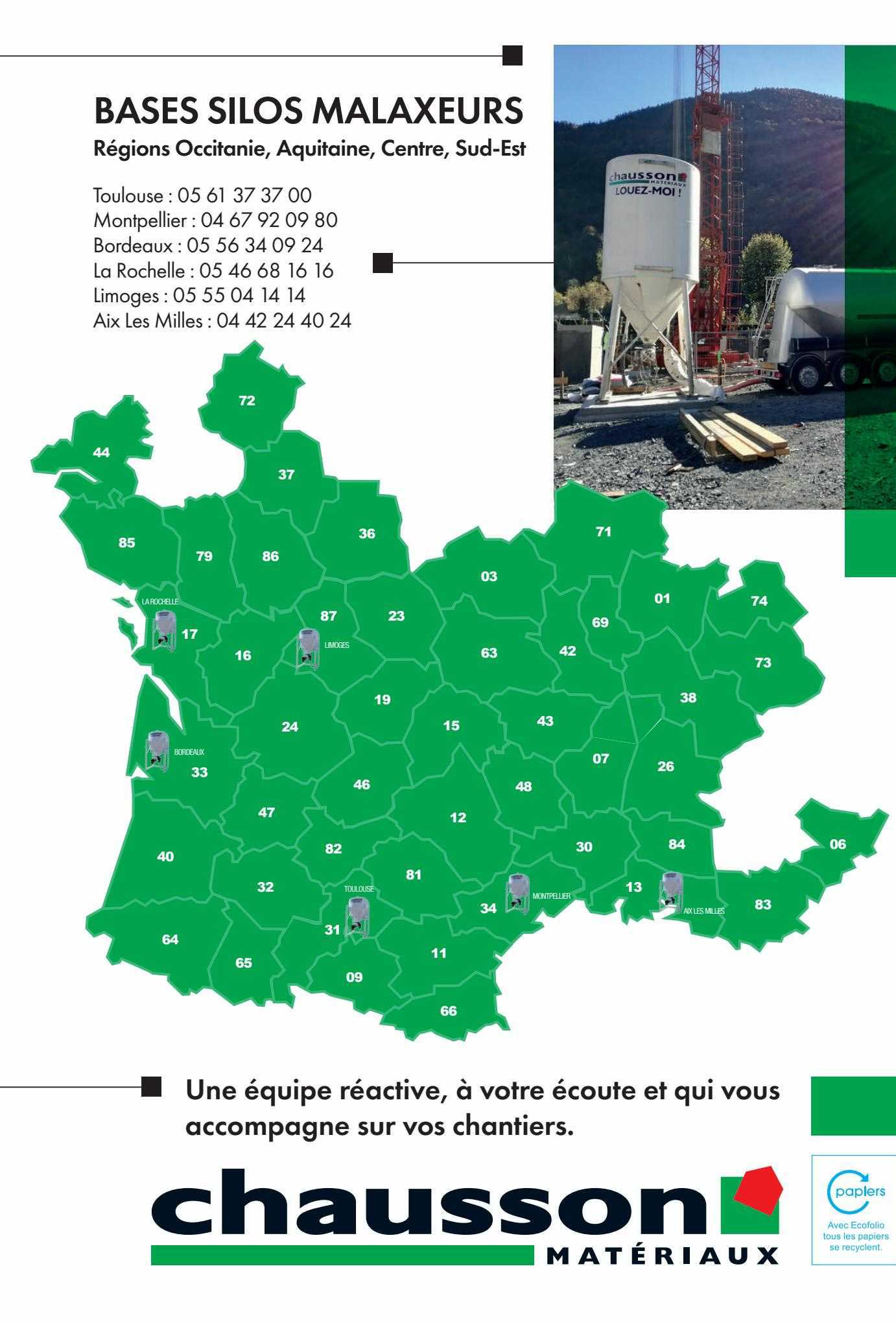 bases silos malaxeurs