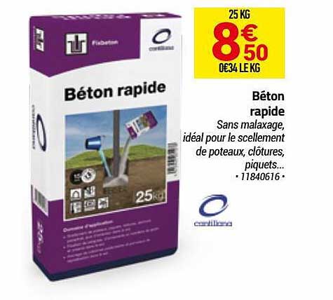 Béton Rapide