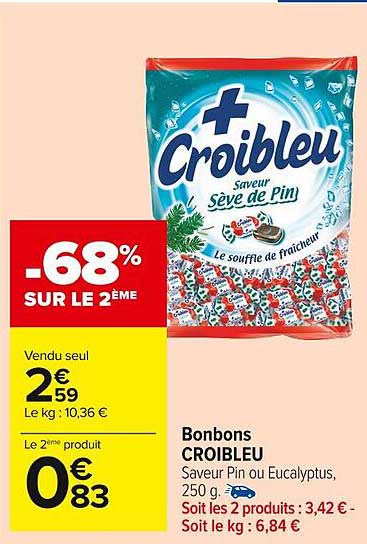 bonbons croibleu