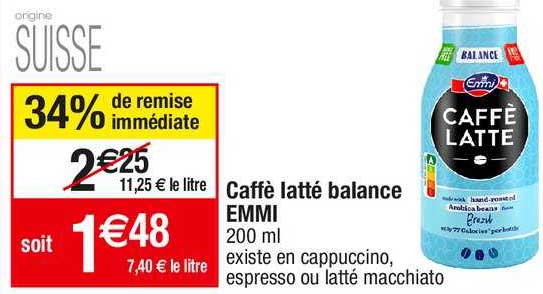 caffè latté balance emmi