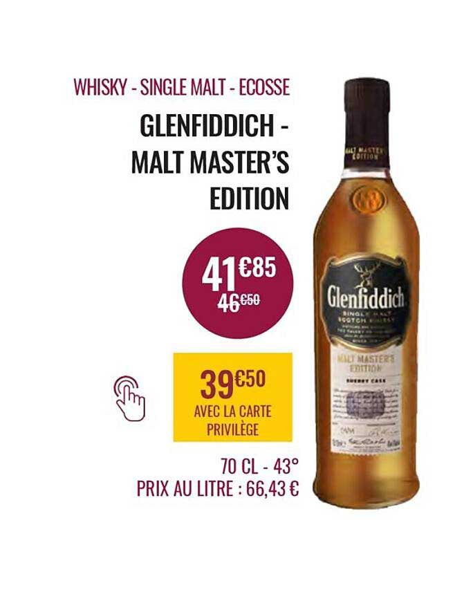 glenfiddich - malt master's édition