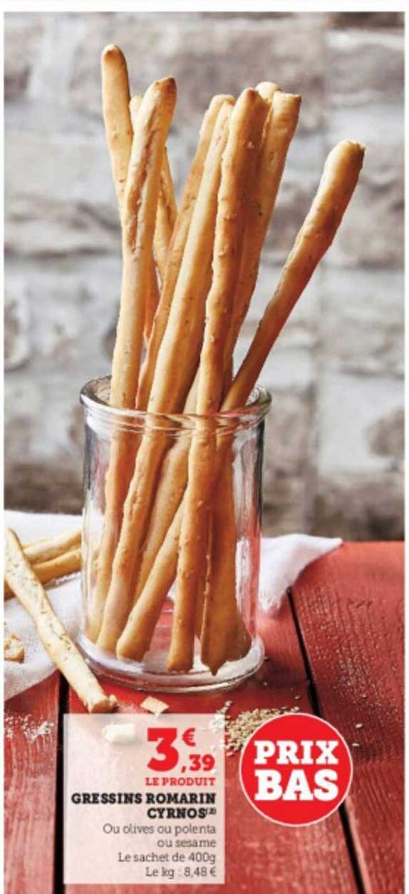 Gressins Romarin Cyrnos