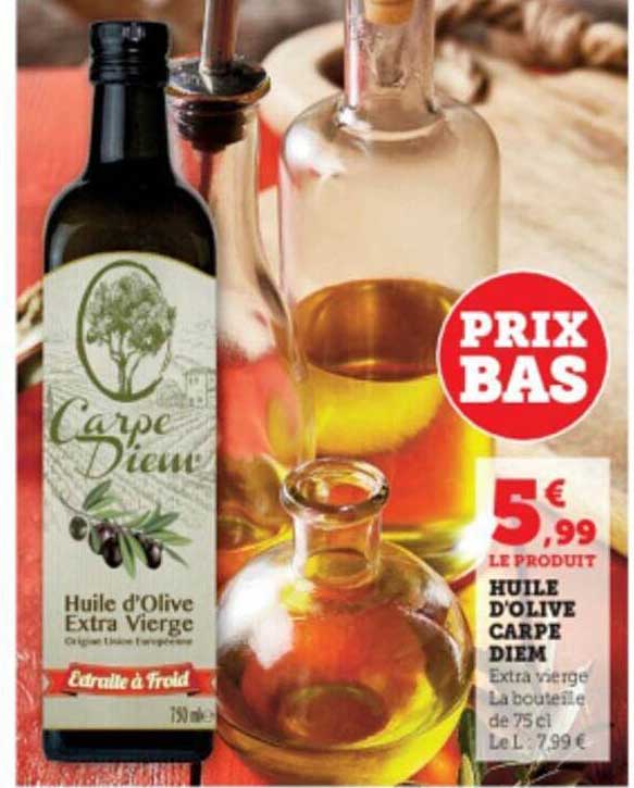 huile d'olive carpe diem