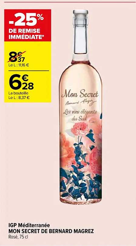 igp méditerranée mon secret de bernard magrez