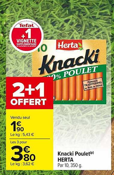 Knacki Poulet Herta
