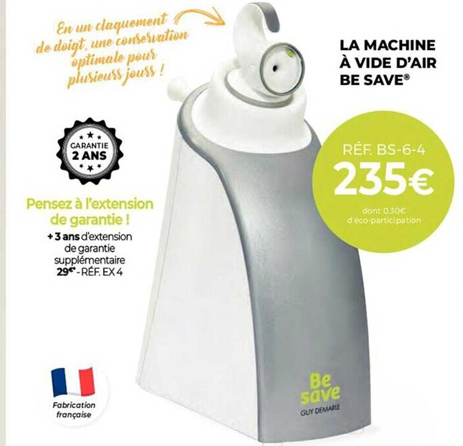 la machine à vide d'air be save