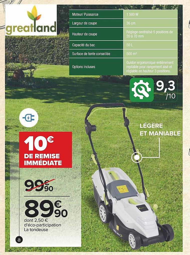 la tondeuse greatland