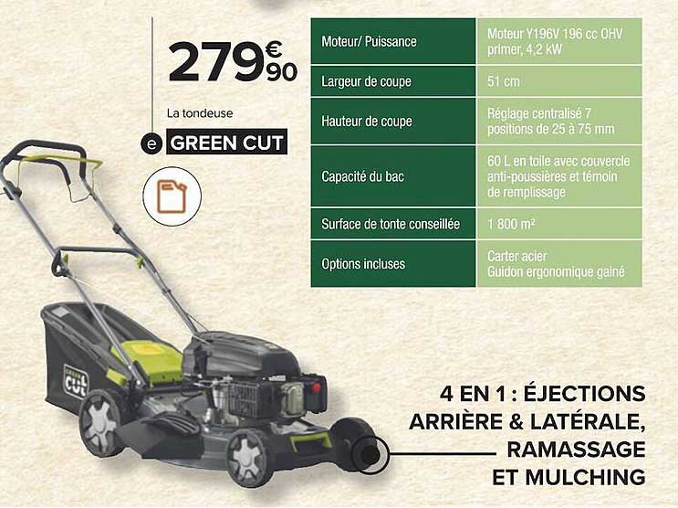 la tondeuse green cut