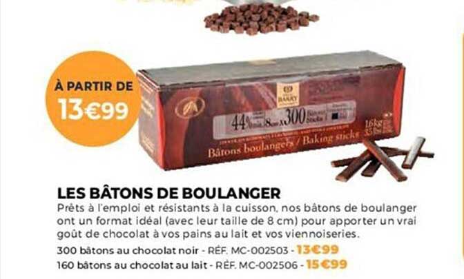 les bâtons de boulanger