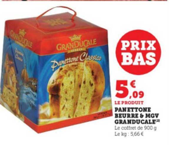 Panettone Beurre & Mgv Granducale