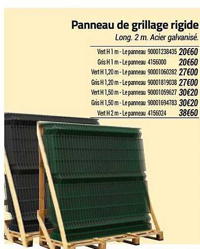 Panneau De Grillage Rigide