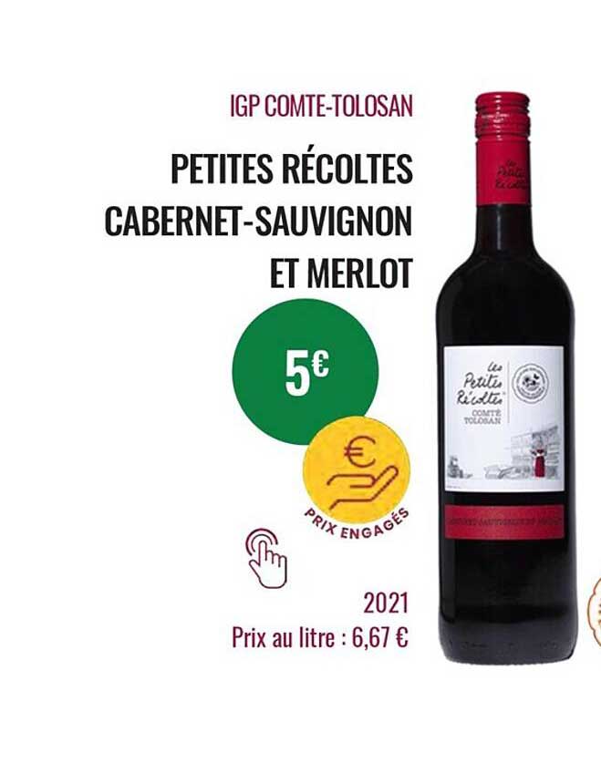 petites récoltes cabernet-sauvignon et merlot 2021