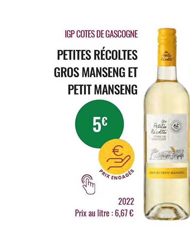 petites récoltes gros manseng et petit manseng