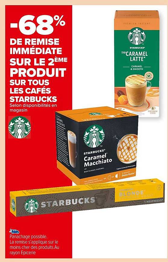 Produit Les Cafés Starbucks