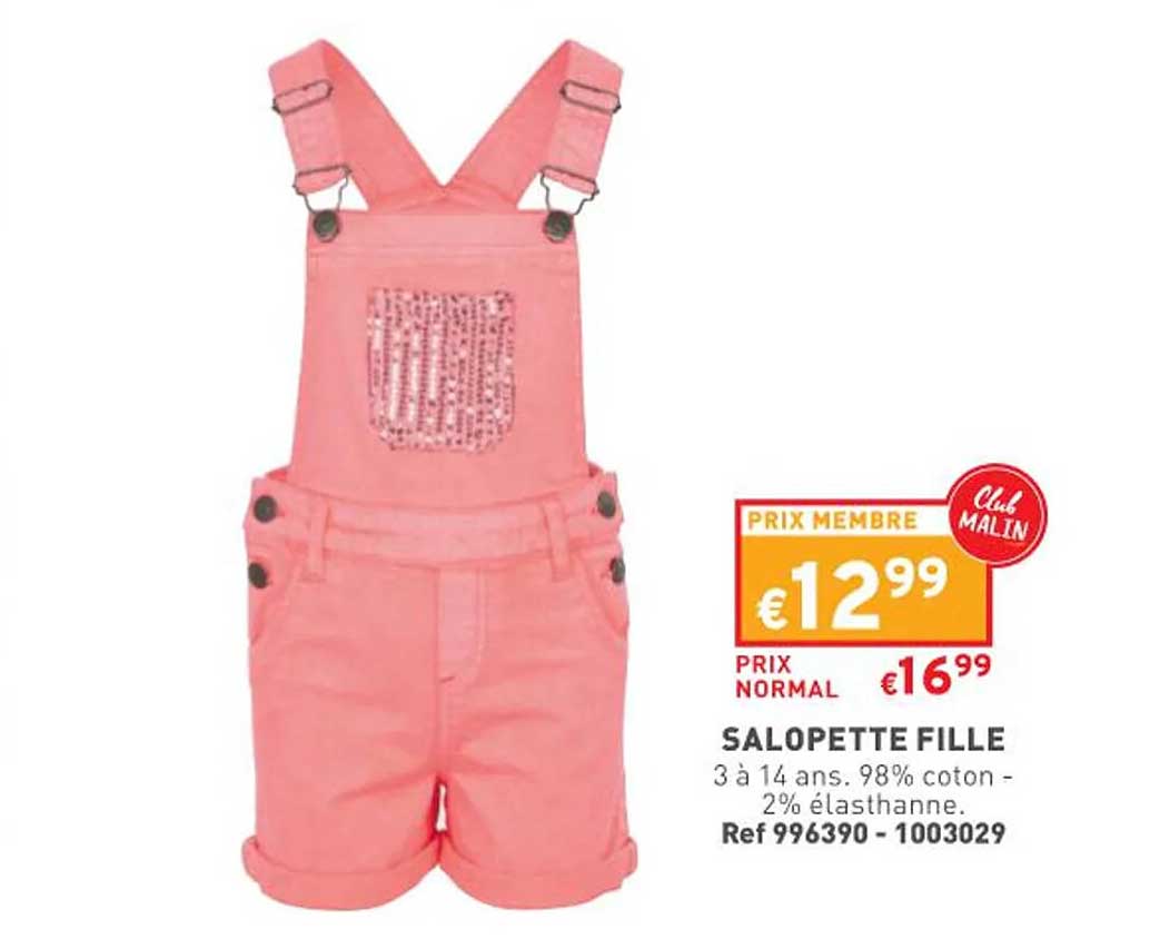 Salopette Fille