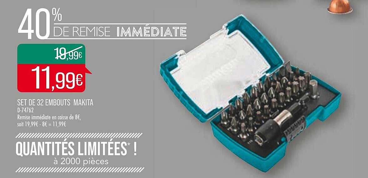 Set De 32 Embouts Makita