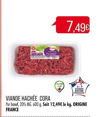 Viande Hachée Cora