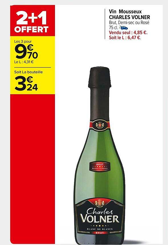 vin mousseux charles volner