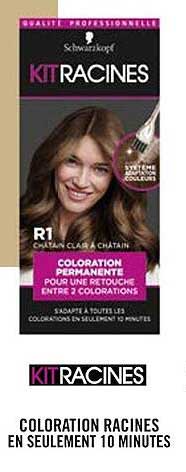 coloration racines en seulement 10 minutes kit racines