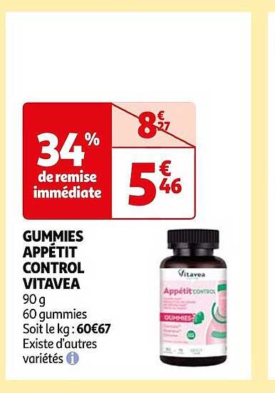 gummies appétit control vitavea
