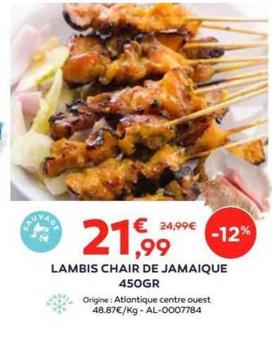 lambis chair de jamaique 450gr