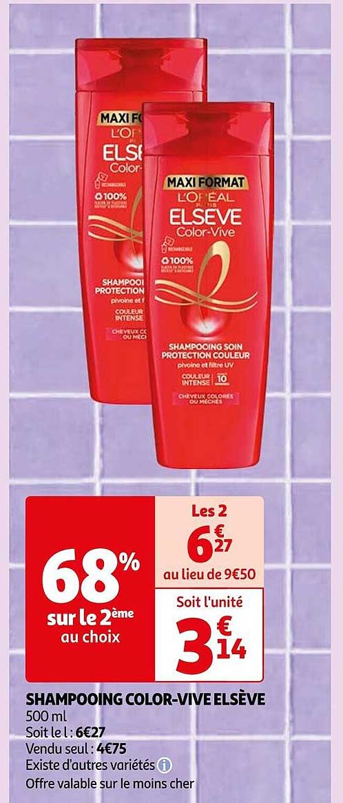 shampooing color-vive elsève