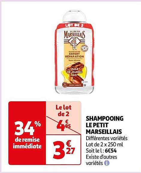 Shampooing Le Petit Marseillais